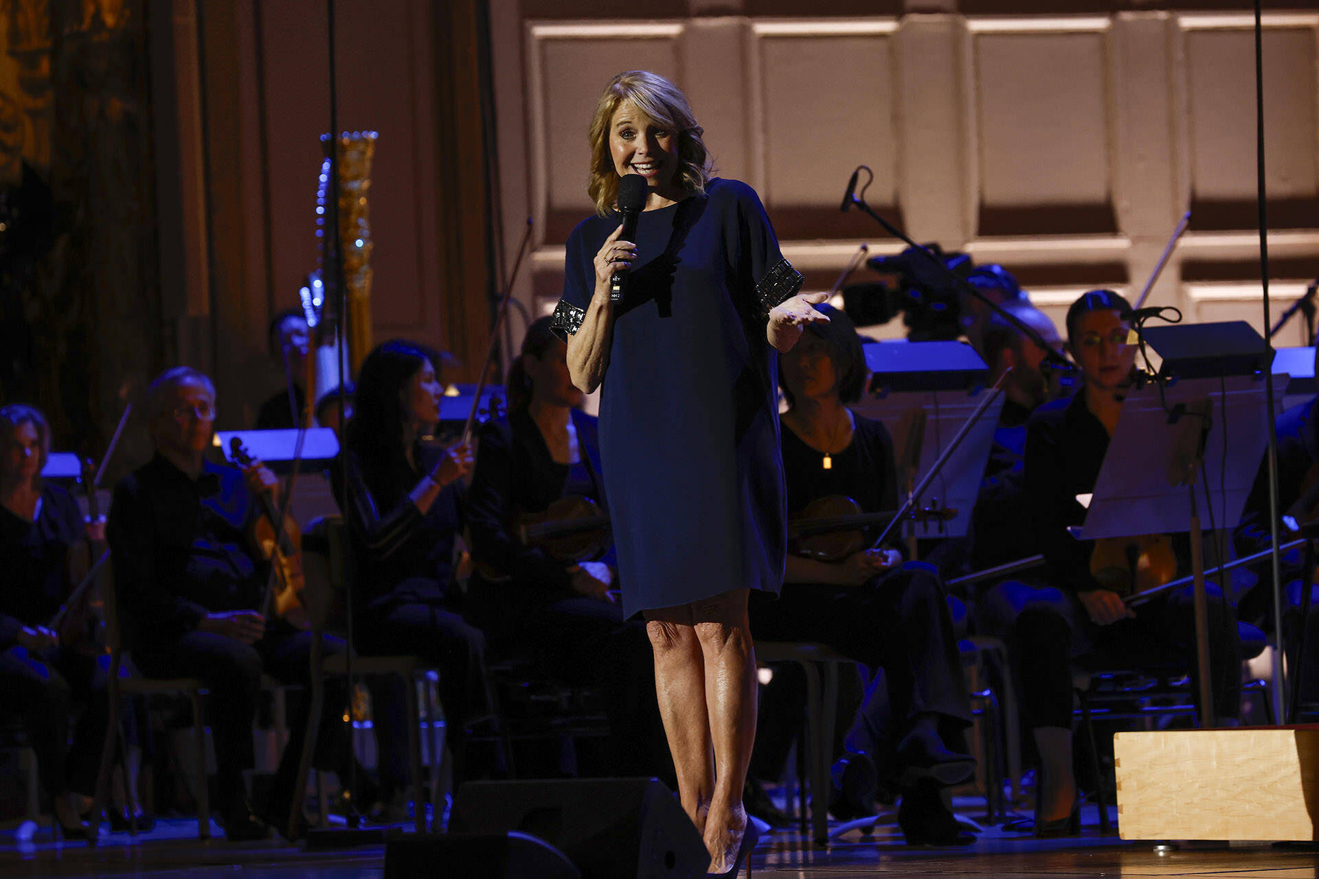 5 29 24 Katie Couric introduces the Eyes of the World program Winslow Townson