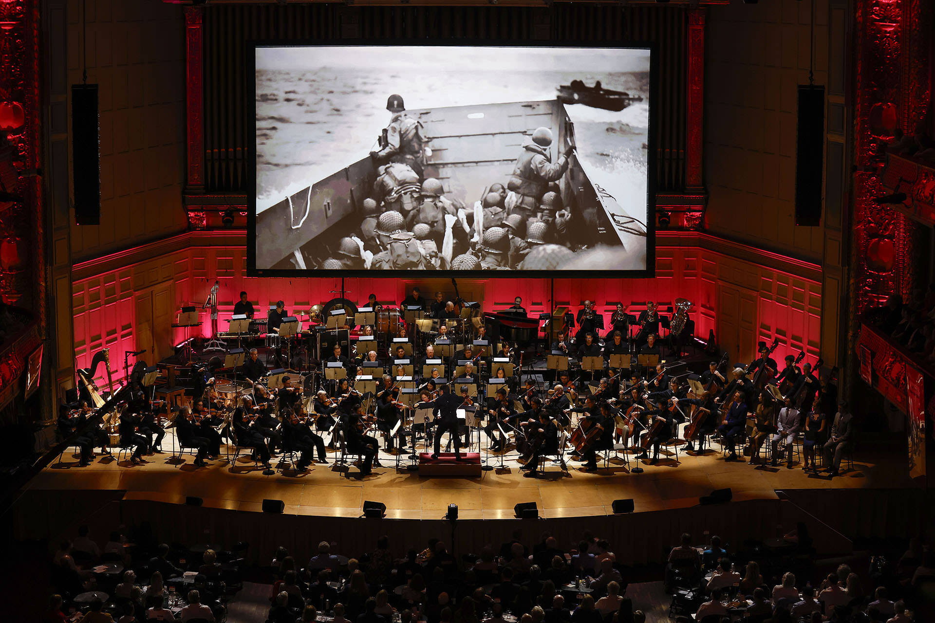 5 29 24 Keith Lockhart conducts the Boston Pops for The Eyes of the World program Winslow Townson